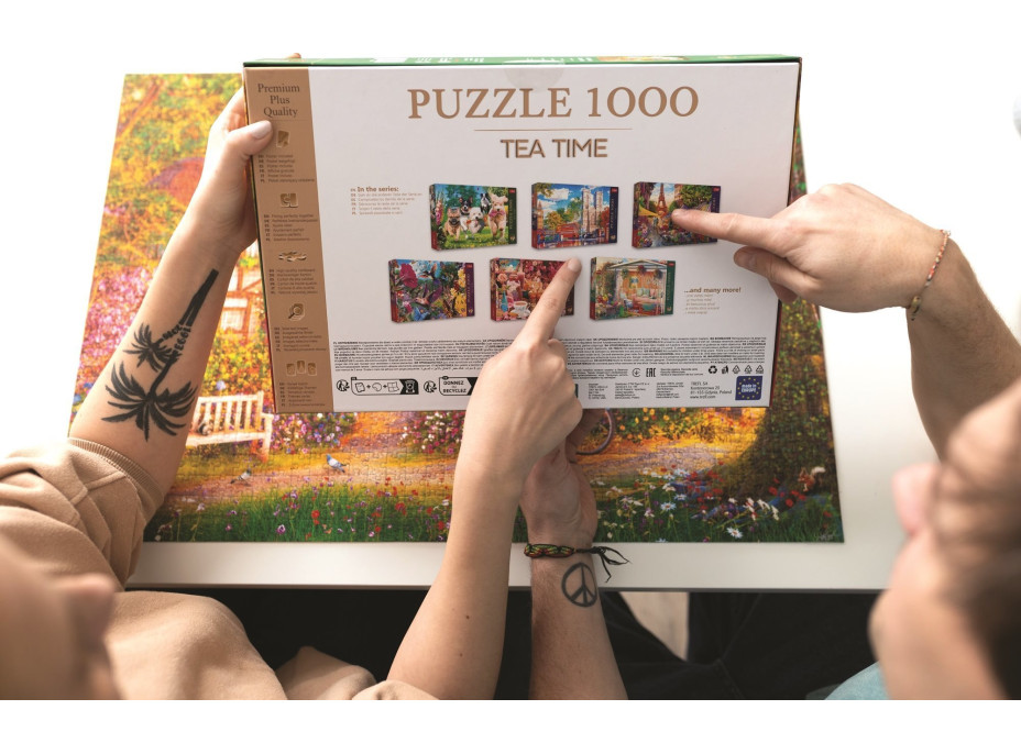 TREFL Puzzle Premium Plus Photo Odyssey: Spirit Island, Kanada 1000 dielikov