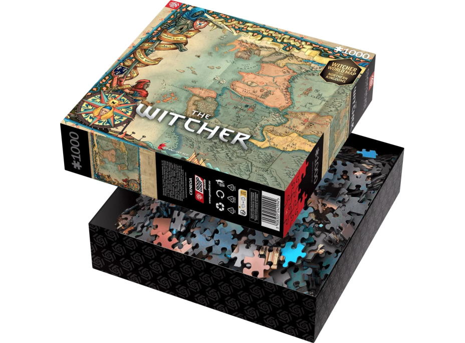 GOOD LOOT Puzzle The Witcher: Severné kráľovstvo 1000 dielikov