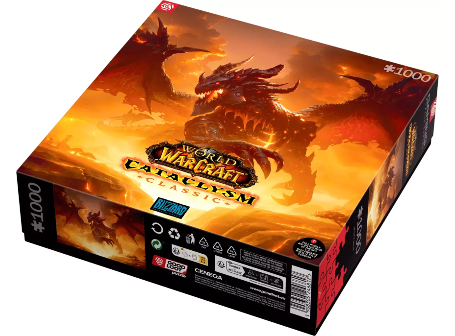 GOOD LOOT Puzzle War of Warcraft: Cataclysm 1000 dielikov