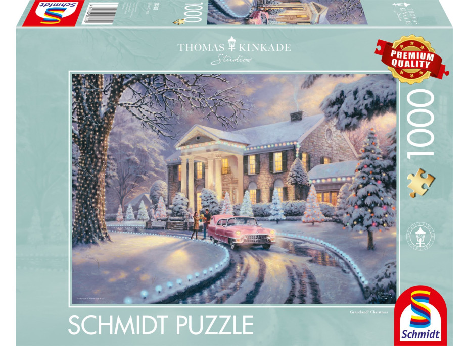 SCHMIDT Puzzle Graceland: Vianoce 1000 dielikov