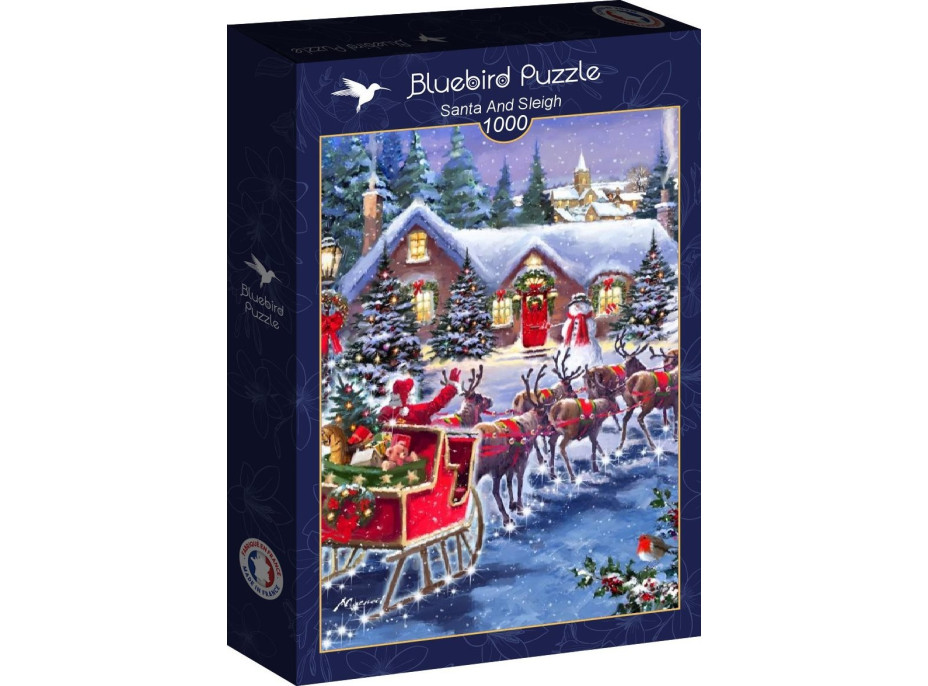 BLUEBIRD Puzzle Santa a sane 1000 dielikov