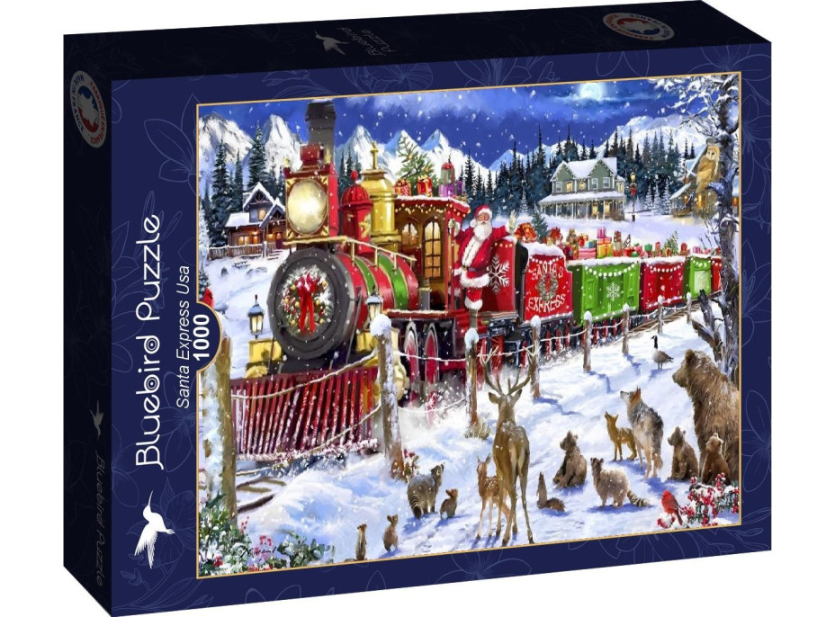 BLUEBIRD Puzzle Santa Express 1000 dielikov