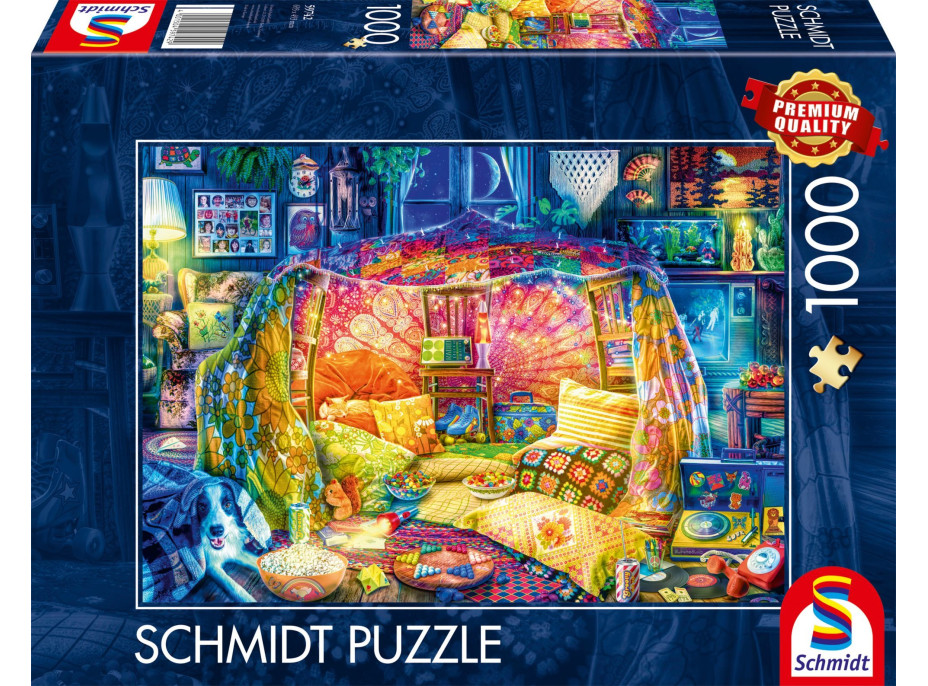 SCHMIDT Puzzle Útulný brloh 1000 dielikov