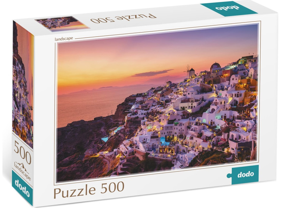 DODO Puzzle Oia, Grécko 500 dielikov