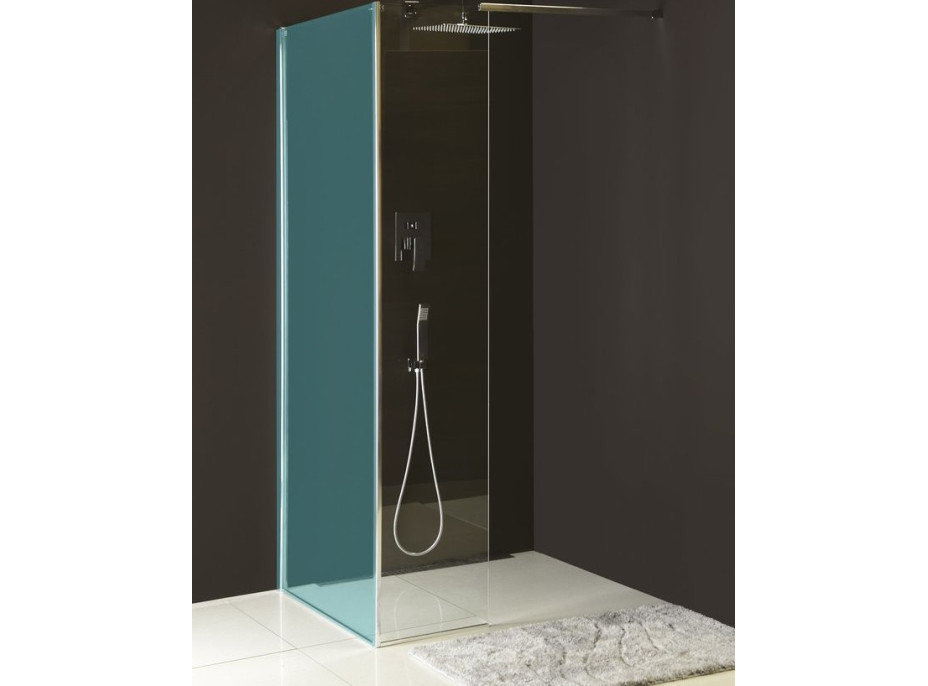 Polysan MODULAR SHOWER pevný panel na inštaláciu na stenu modulu MS2, 600 mm, ľavý MS2B-60L