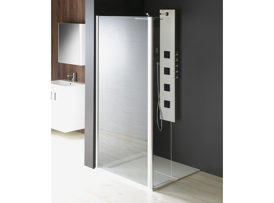 Polysan MODULAR SHOWER stena na inštaláciu na stenu, pre pripojenie otočného panelu, 700 mm MS3A-70