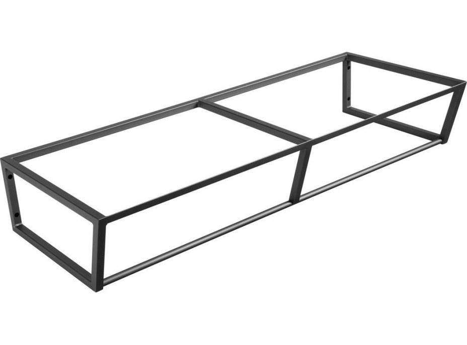 Sapho SKA konzola pod umývadlo/dosku 1200x200x460mm, čierna mat SKA204