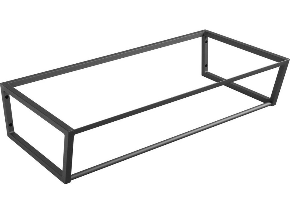 Sapho SKA konzola pod umývadlo/dosku 900x200x460mm, čierna mat SKA203