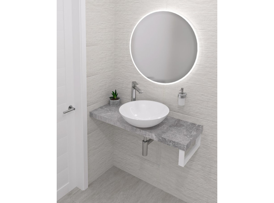 Sapho AVICE doska 240x36cm, cement AV2467