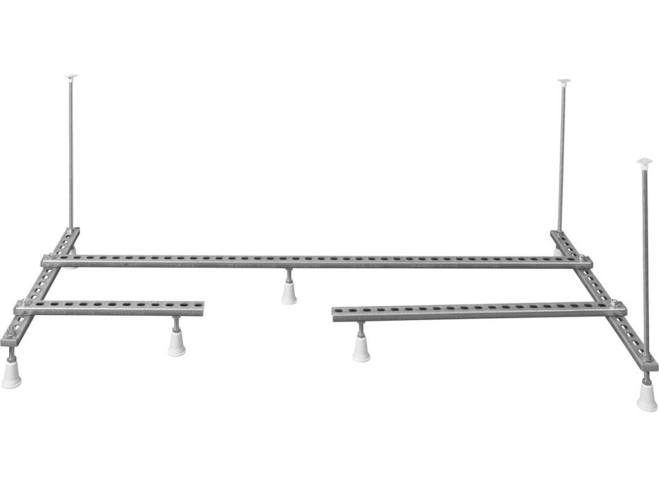 Polysan Nosná konštrukcia pre asymetrickú vaňu 165x80cm FR16580