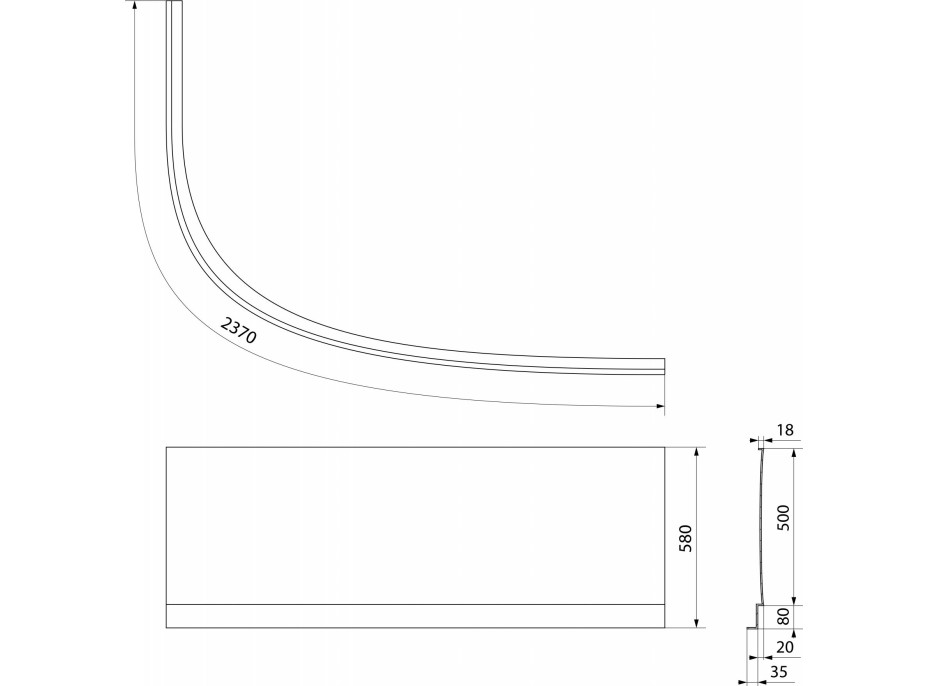 Polysan TANYA R panel čelný 66319