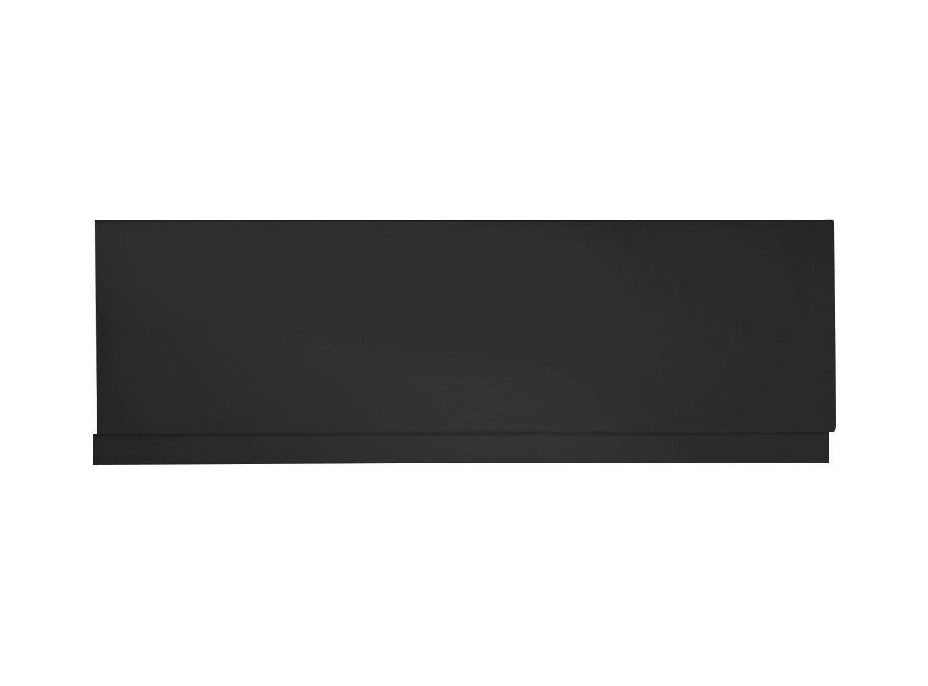 Polysan COUVERT NIKA panel čelný 170x52cm, čierna mat 72848.21
