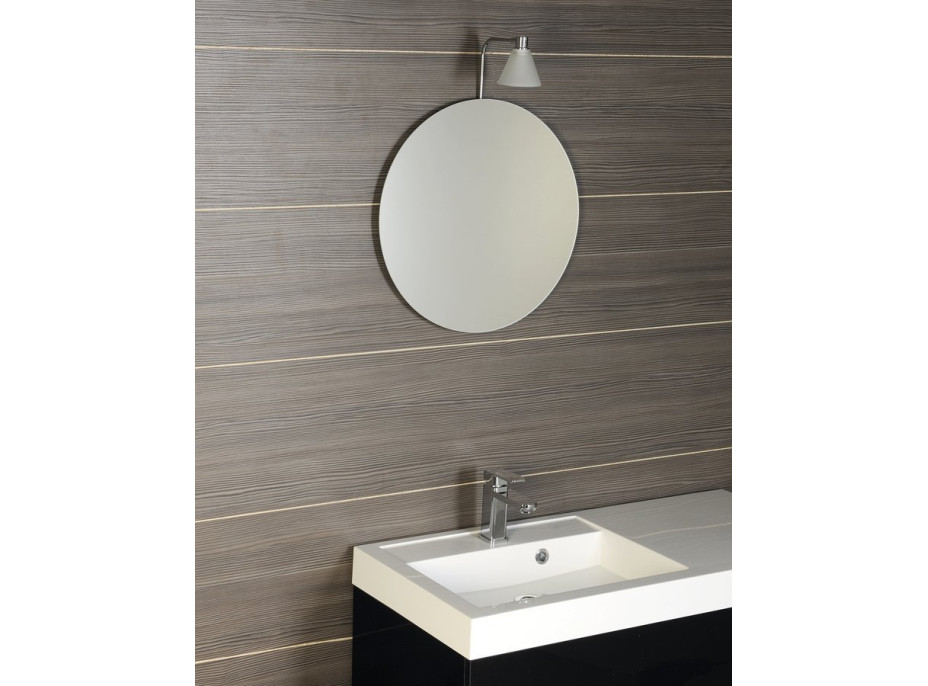 Aqualine Zrkadlo okrúhle ø 60cm, bez úchytu 22444