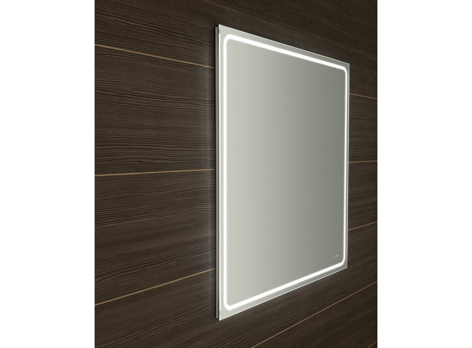 Sapho GEMINI zrkadlo s LED osvetlením 900x900mm GM092