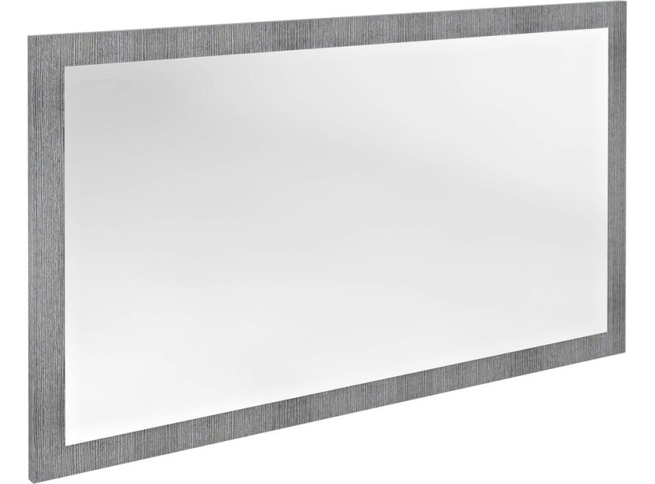 Sapho NIROX zrkadlo v ráme 1200x700mm, dub strieborný NX127-1111