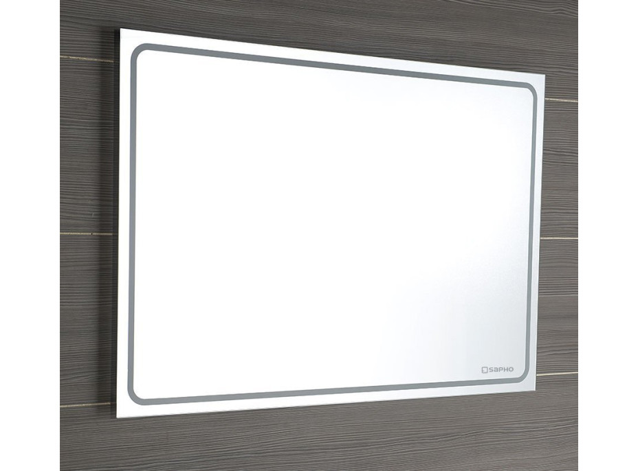 Sapho GEMINI zrkadlo s LED osvetlením 1000x700mm GM100