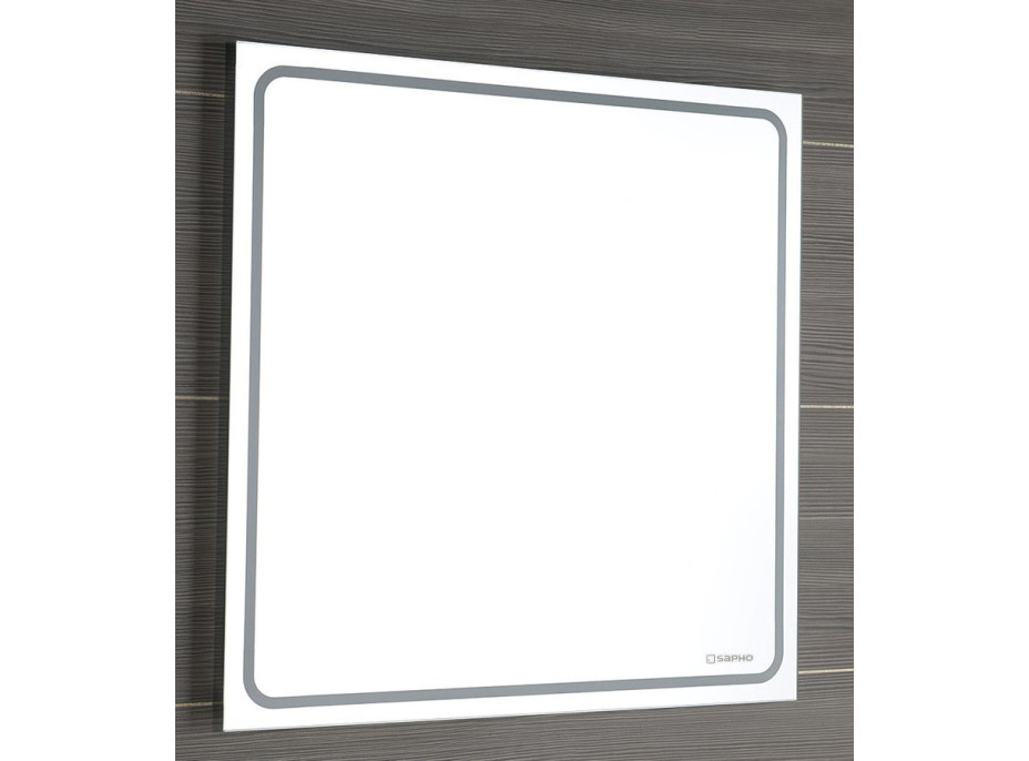 Sapho GEMINI zrkadlo s LED osvetlením 700x700mm GM070