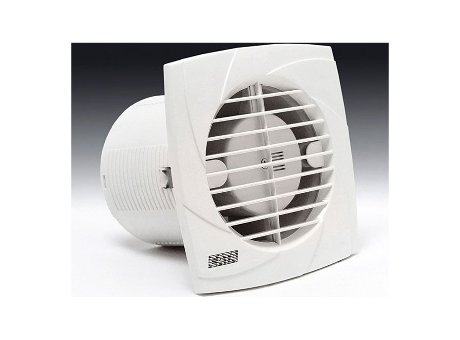 Cata B-10 PLUS T kúpeľňový ventilátor s časovačom, 15W, potrubie 100mm, biela 00981101