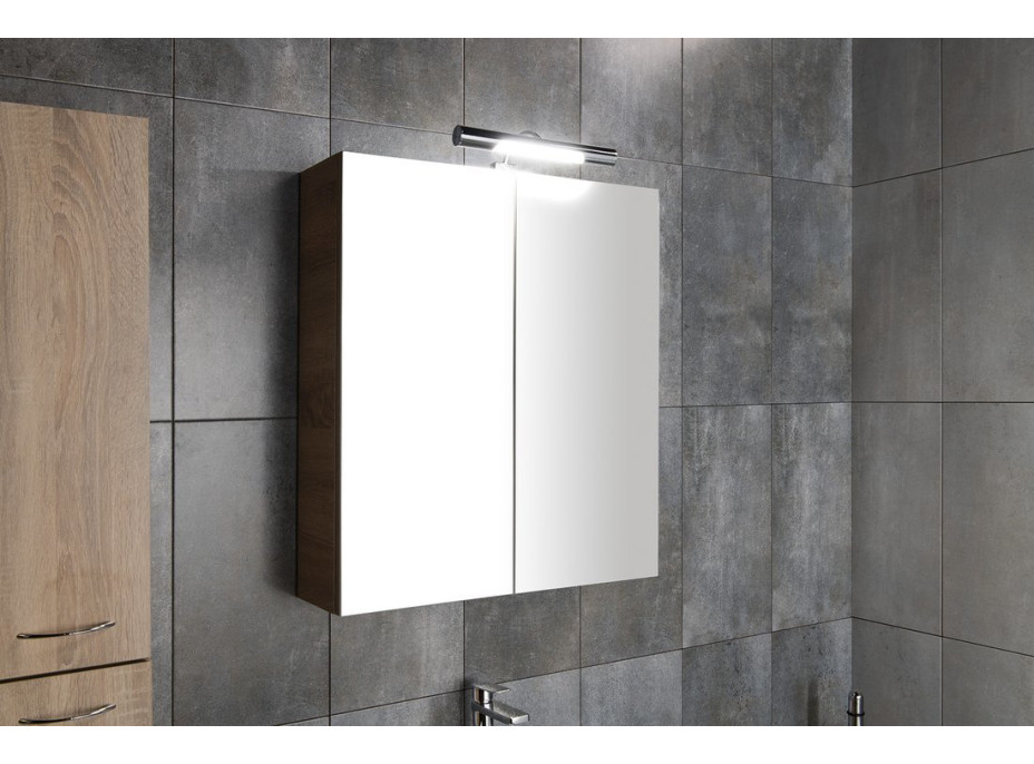 Aqualine ANDREA LED svietidlo, 5 W, 284x32x134 mm, chróm E26716CI