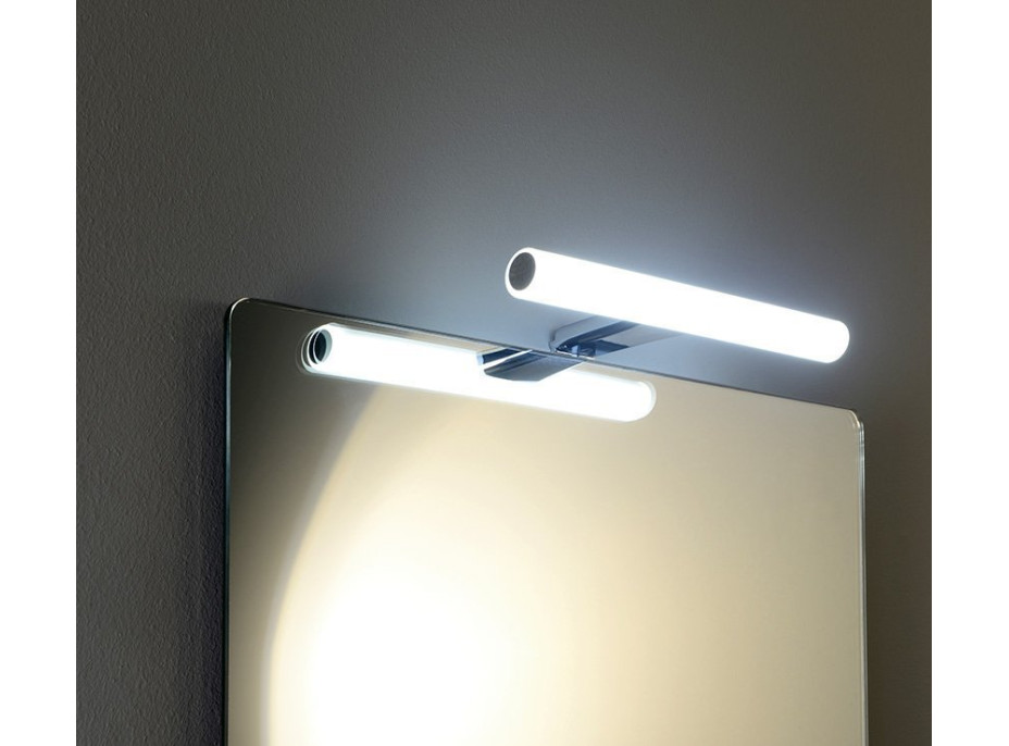 Sapho IRENE 2 LED svietidlo, 7 W, 300x100x25 mm, chróm E27260CI