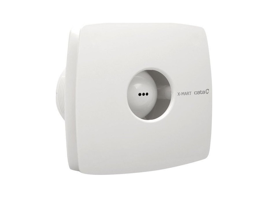Cata X-MART 10T kúpeľňový ventilátor axiálny s časovačom, 15W, potrubie 100mm, biela 01011000
