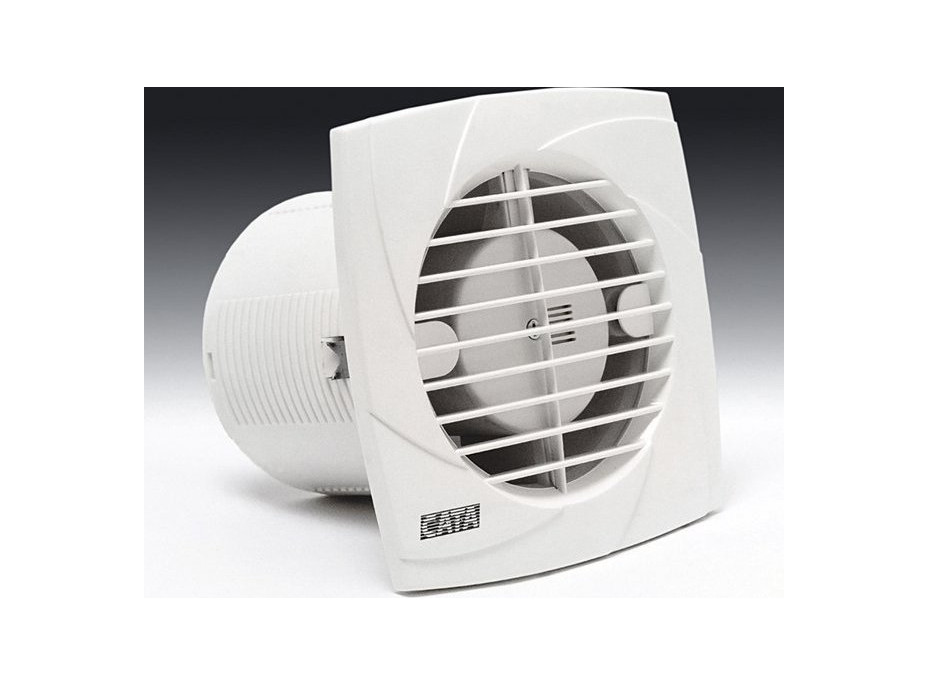 Cata B-15 PLUS T kúpeľňový ventilátor s časovačom, 25W, potrubie 150mm, biela 00983100