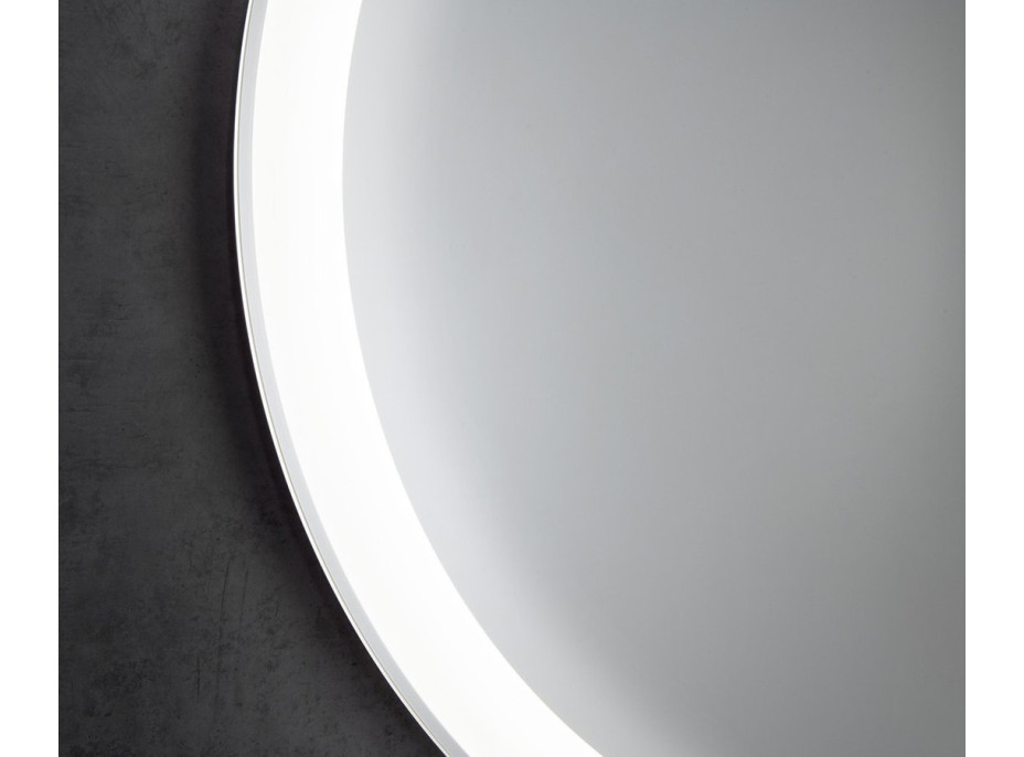 Aqualine NOA okrúhle zrkadlo s LED osvetlením ø 60cm OM260