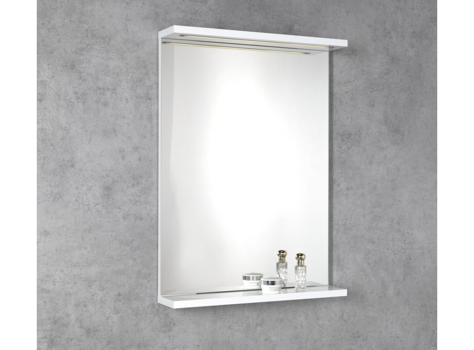 Aqualine KORIN STRIP zrkadlo s LED osvetlením 60x70x12cm KO390S