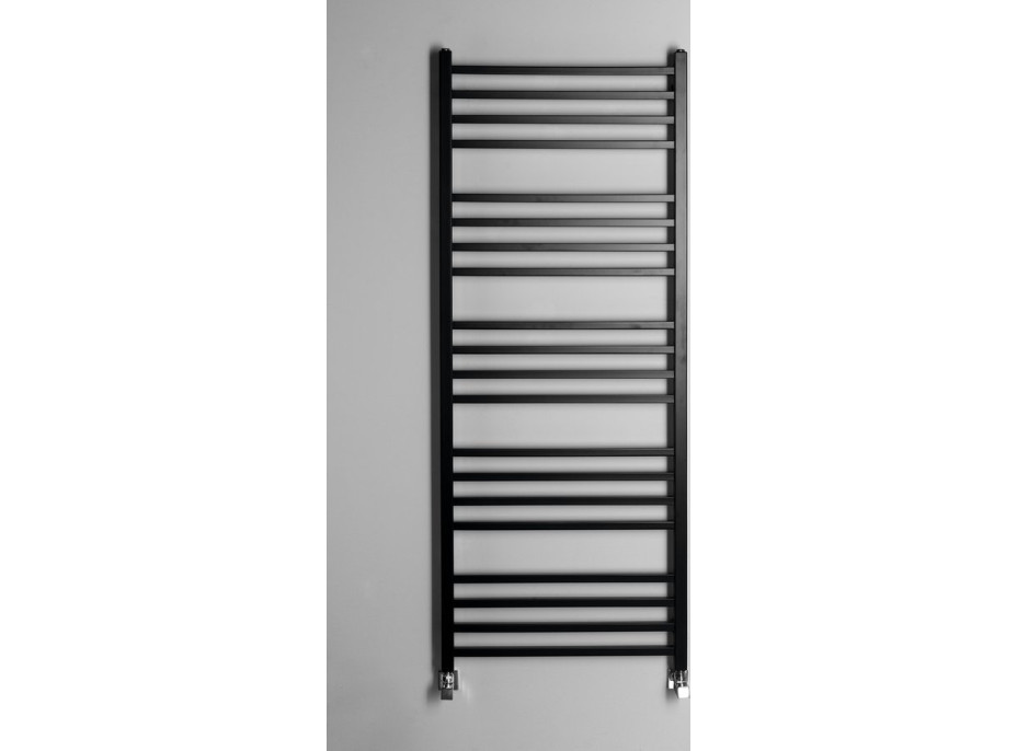 Sapho METRO vykurovacie teleso 600x1510 mm, čierna mat IR420TB