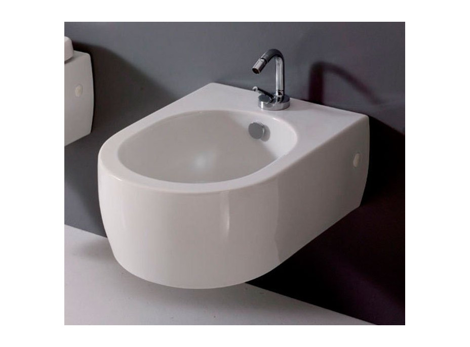 Kerasan FLO bidet závesný 36, 5x50cm, biela 312501