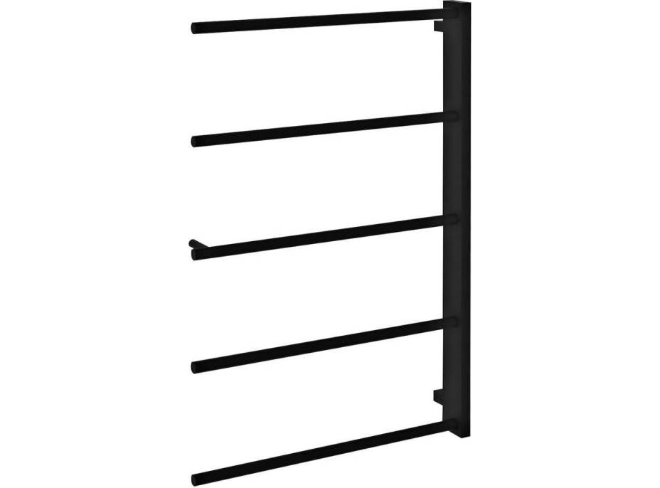 Sapho SLICE sušiak osušky, 520x790mm, čierna mat SN883