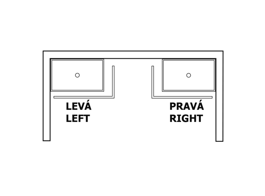 Polysan KARIA 120x100 rohový panel, výška 11cm, pravý 26712R