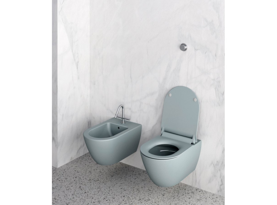 GSI PURA bidet závesný, 36x55cm, ghiaccio mat 8865115