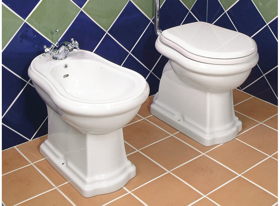 Kerasan RETRO bidet stojaci 38, 5x60cm, biela 102001