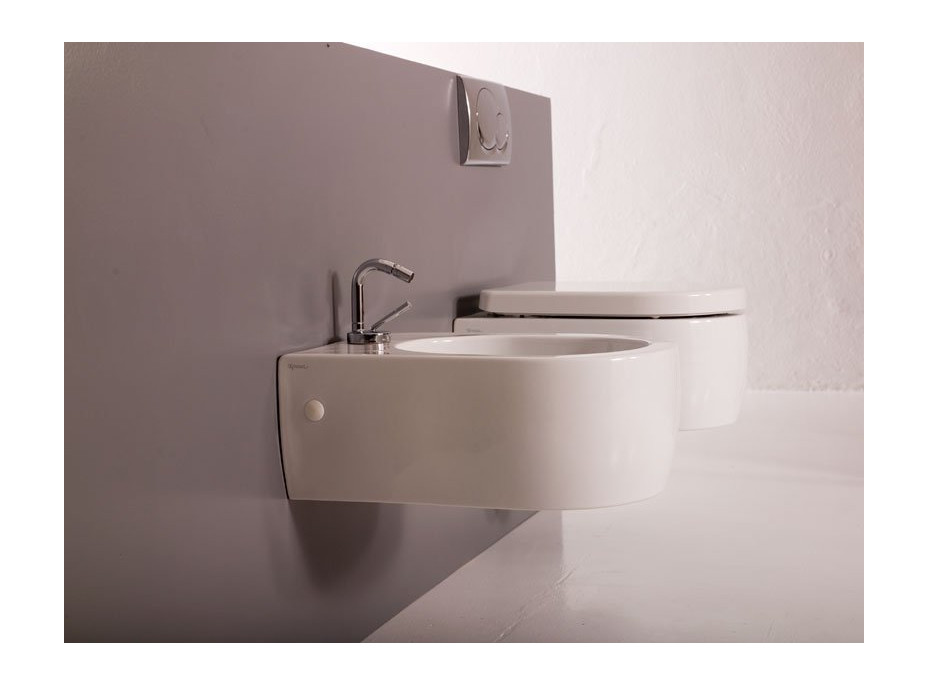 Kerasan FLO bidet závesný 36, 5x50cm, biela 312501