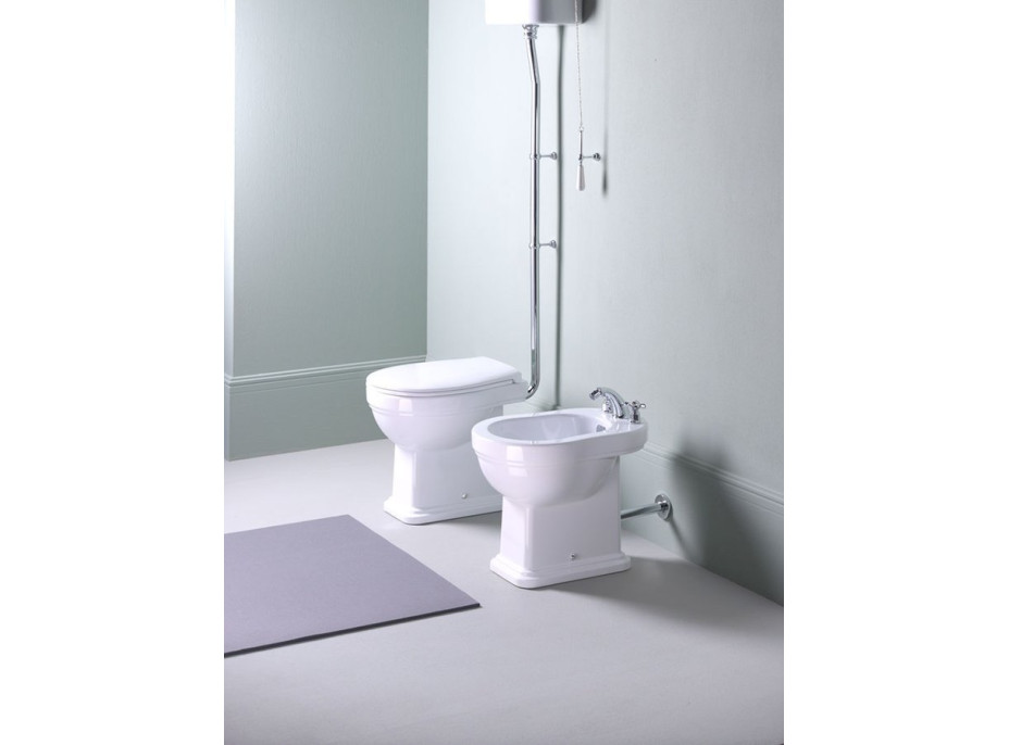 GSI CLASSIC bidet, 37x54cm, 3 otvory, biela ExtraGlaze 8762311