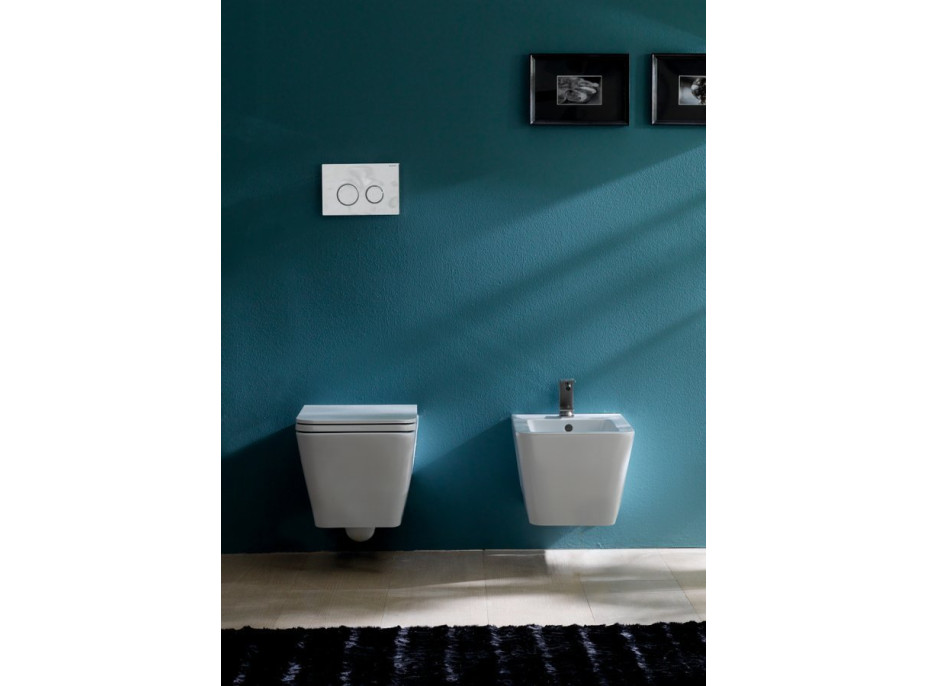 ALICE CERAMICA STORM bidet závesný, 36x55cm, biela RM200