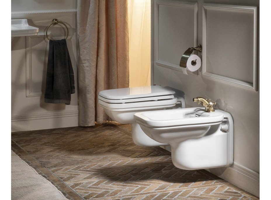 Kerasan WALDORF bidet závesný 37x55cm, biela 4125K1