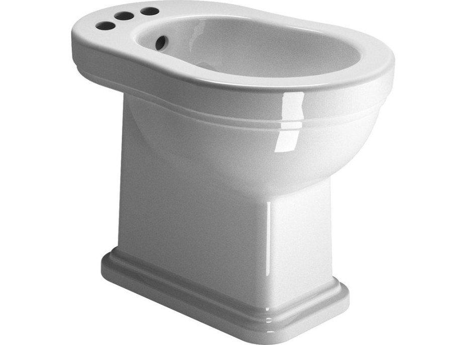 GSI CLASSIC bidet, 37x54cm, 3 otvory, biela ExtraGlaze 8762311