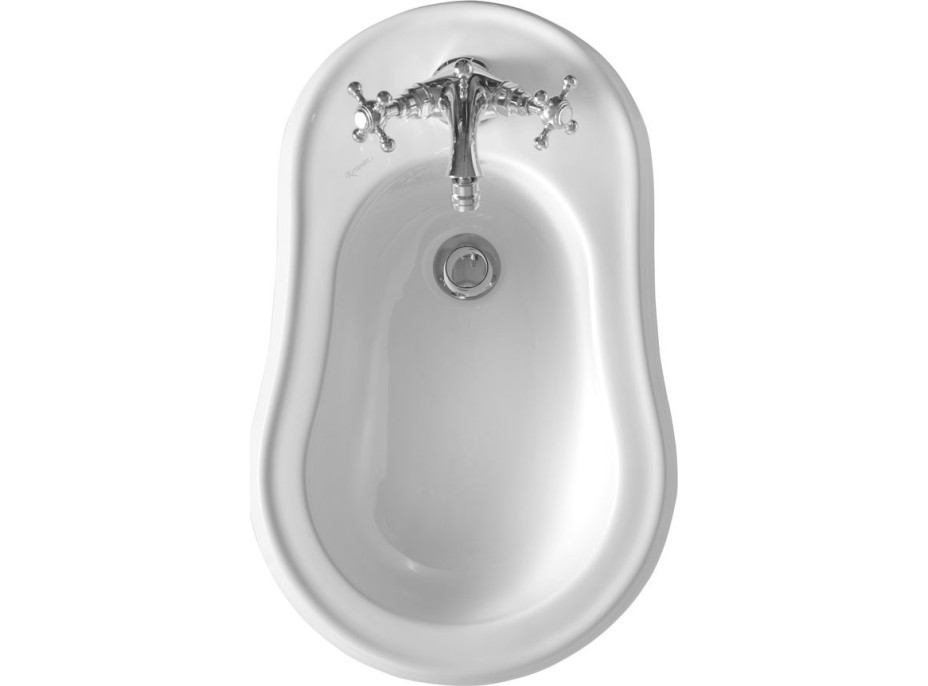 Kerasan RETRO bidet stojaci 38, 5x60cm, biela 102001