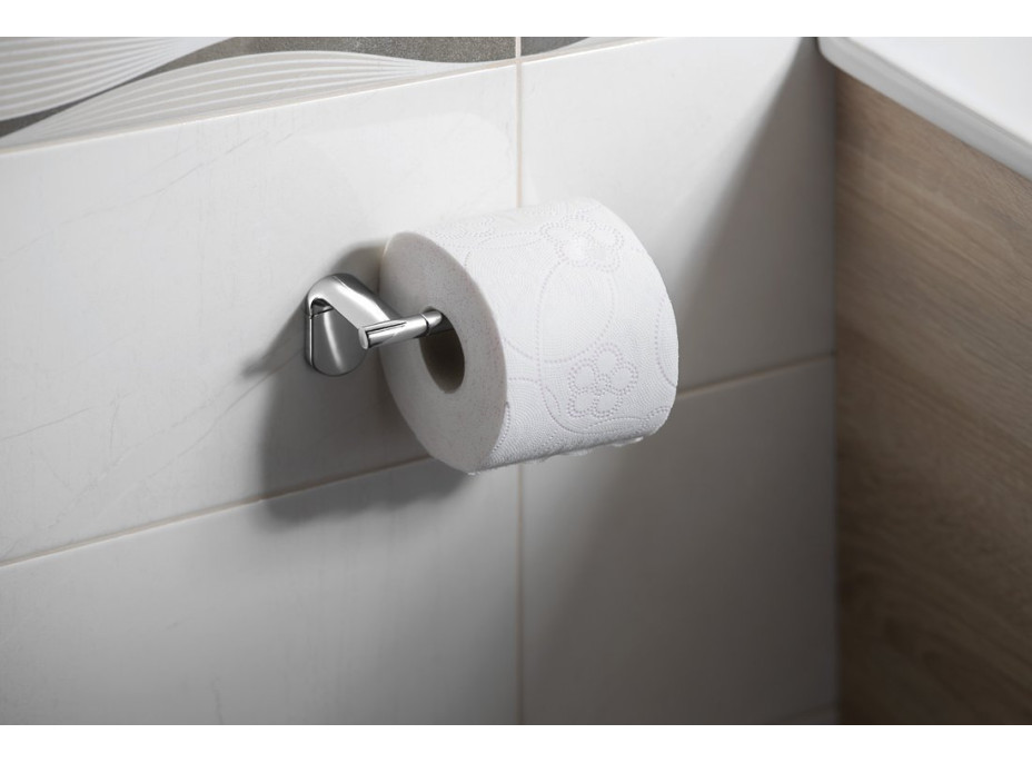 METAFORM ZERO držiak toaletného papiera bez krytu, chróm ZE017
