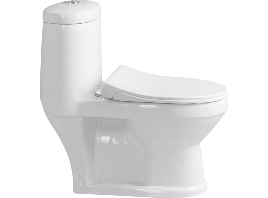 Aqualine PETIT WC kombi detské, zadný/spodný odpad, biela PT520