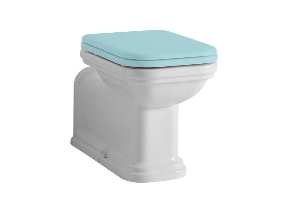 Kerasan WALDORF WC misa stojaca, 37x65cm, spodný/zadný odpad, biela 411601