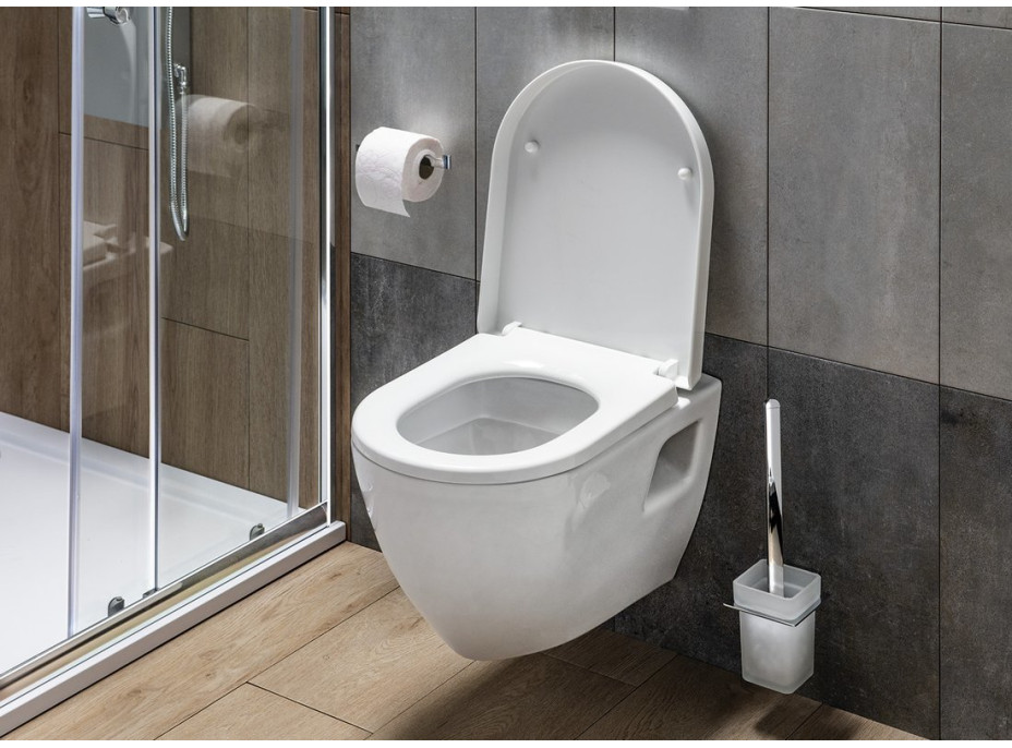 Aqualine DONA WC sedátko, Soft Close, biela FD121