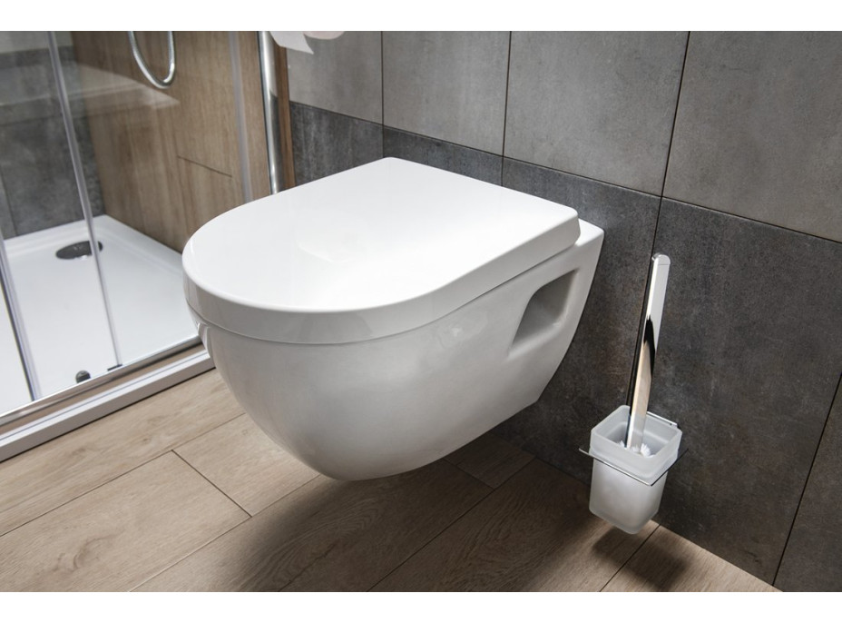 Aqualine DONA WC sedátko, Soft Close, biela FD121