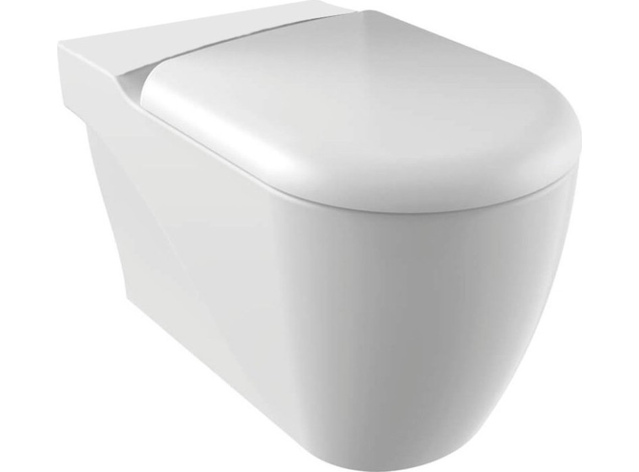 CREAVIT GRANDE WC misa XL pre kombi, spodný/zadný odpad, 42x73cm, biela GR360.11CB00E.0000