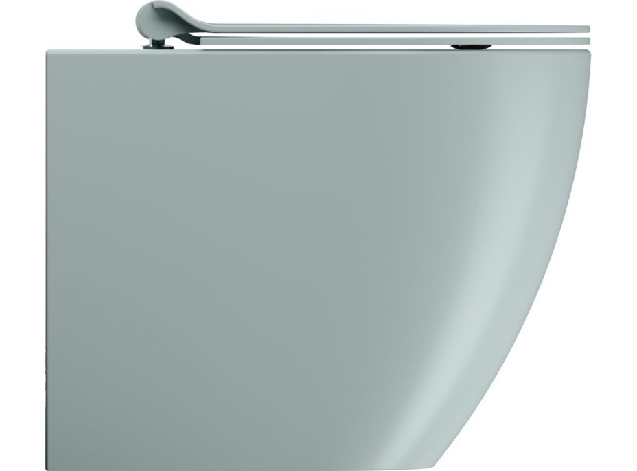 GSI PURA WC misa stojaca, Swirlflush, 36x55cm, spodný/zadný odpad, ghiaccio dual-mat 880315