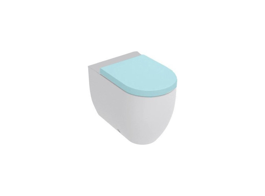 Kerasan FLO WC kombi misa 36x60cm, spodný/zadný odpad, biela 311701