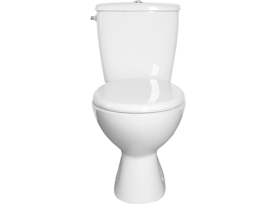 Aqualine MIGUEL WC kombi, dvojtlačidlo 3/6l, spodný odpad, biela LC2258