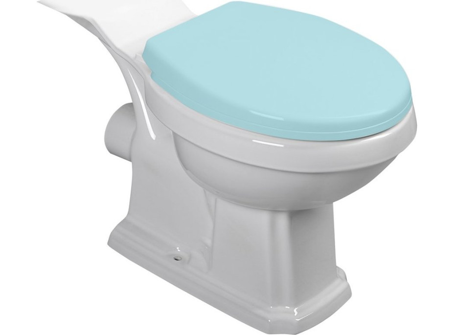 Aqualine ANTIK WC kombi misa, biela AK107-432